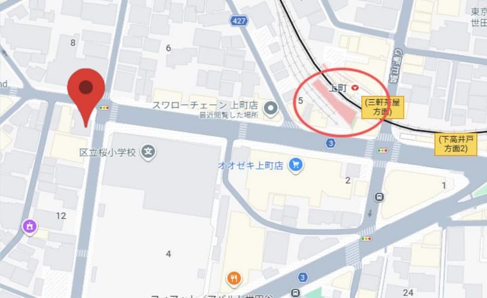 交通位置图