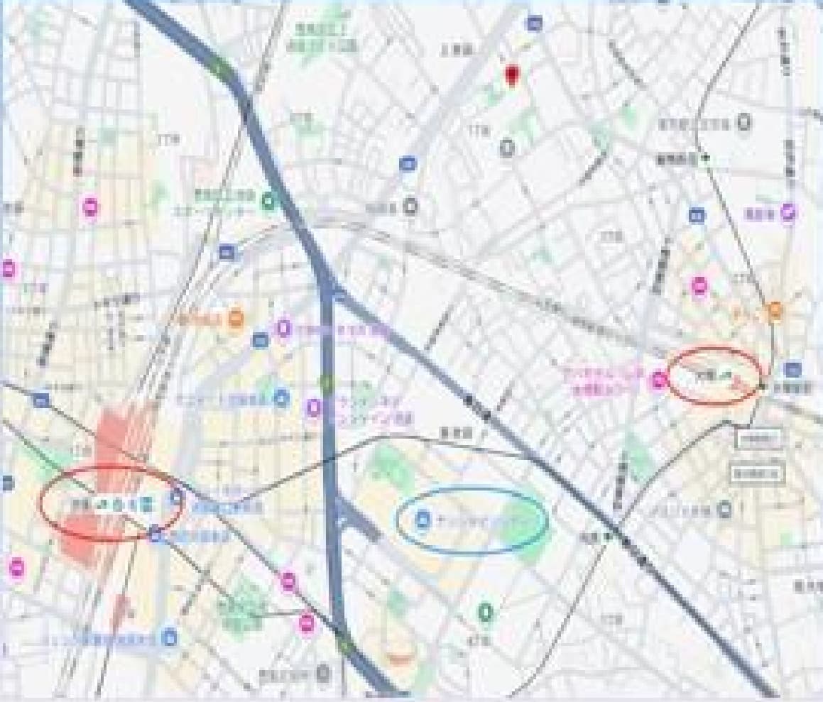 交通位置图