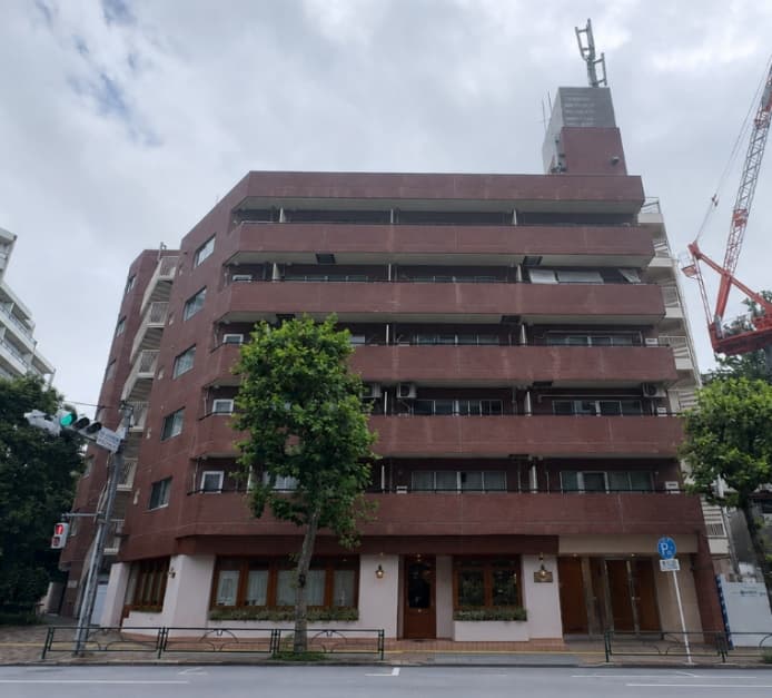 日興パレス南麻布 建筑外观