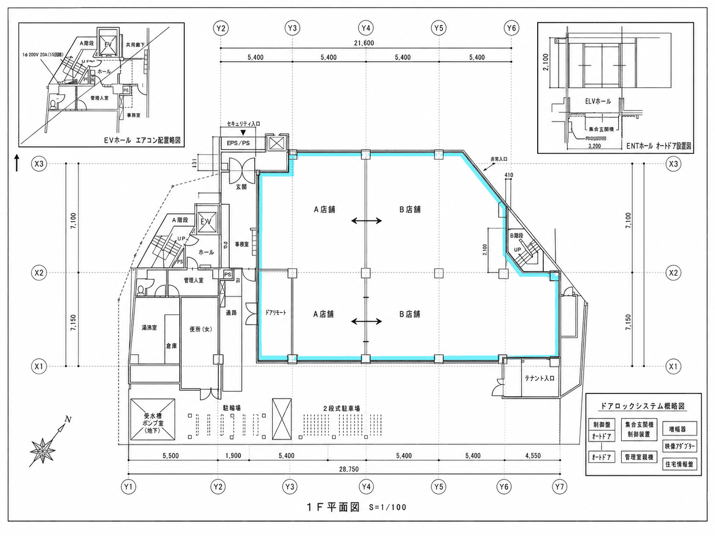 日興パレス南麻布 1楼平面图