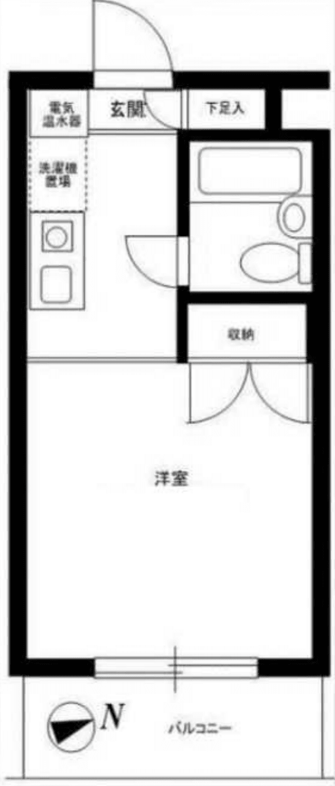 スカイコート向ヶ丘遊園 4F 户型图