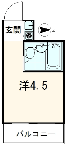 グレイス四谷 4F 户型图