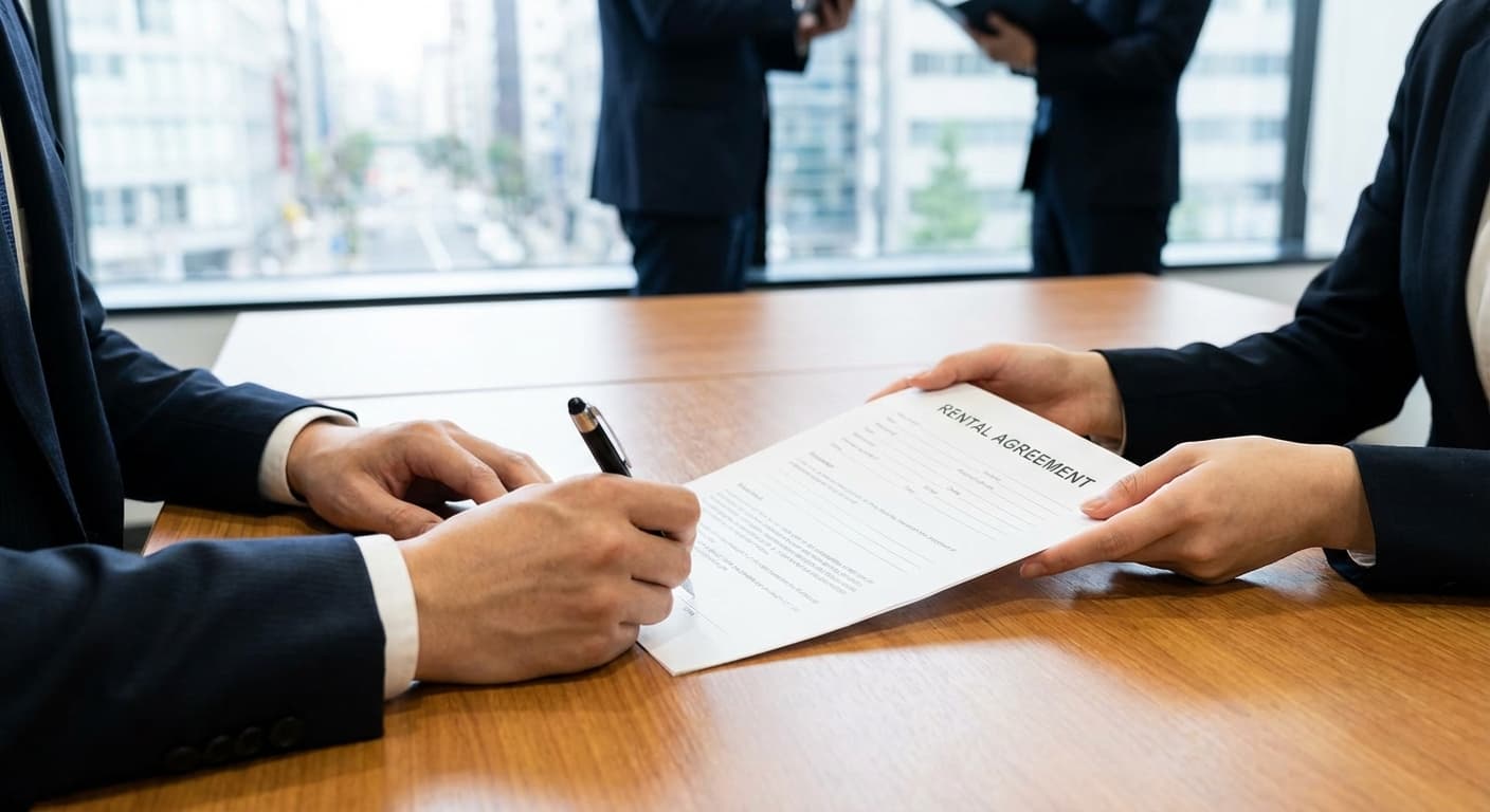 合同签署与租金调整